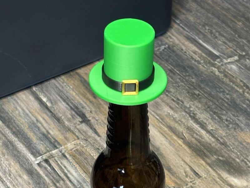 St. Patrick’s Day Beer Bottle Hat 