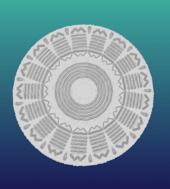 Modern coaster