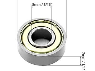 Bearing 22x7x8 (actually works)