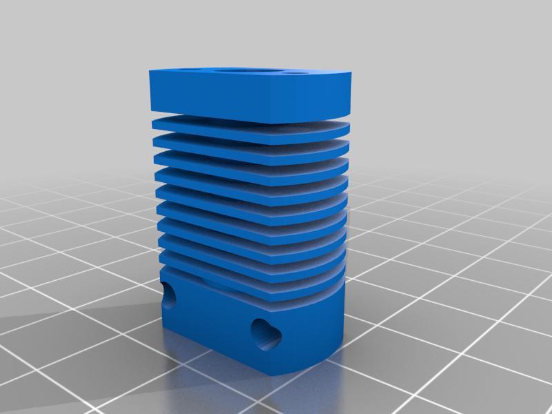 Ender 3 Radiator Extruder Hot End