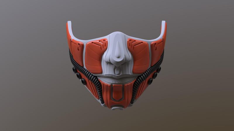 Metropolis mask - single and multimaterial