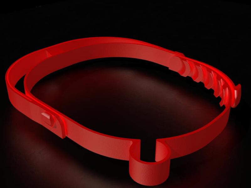 COVID 19 corona virus face shield (no elastic required)