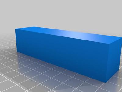 cr-10s Pro2 calibration block