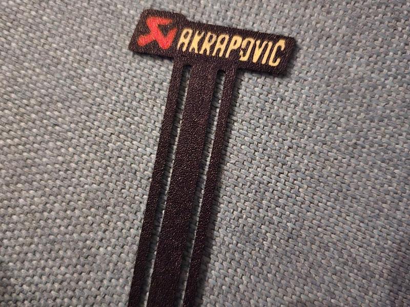 Motorcycle Exhaust Akrapovic Sport Bookmark