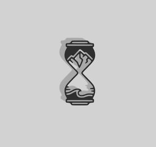 Natural Hourglass Decoration - 2D Art