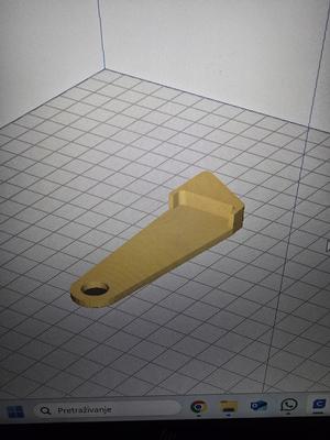 Plastic holder for childrens bed