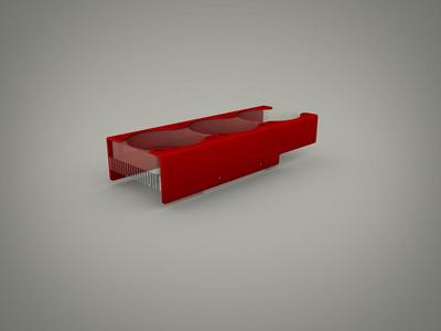 MSI GTX1050Ti LP 3x50mm fan mount