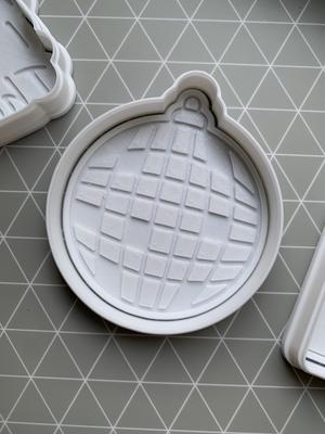 Disco Ball Cookie Cutter + Stamp