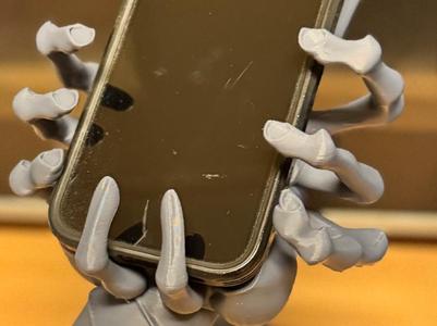 Mobile Phone Holder Skeleton Hand