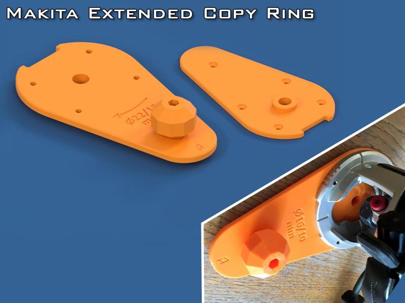 Makita RT0700 Extended Base with Copy Ring