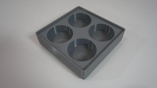 Gridfinity 4x D Battery Holder