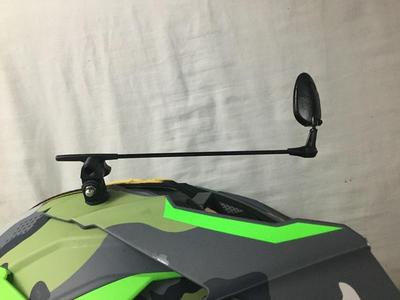 Third 3rd eye helmet rear view mirror GoPro mount