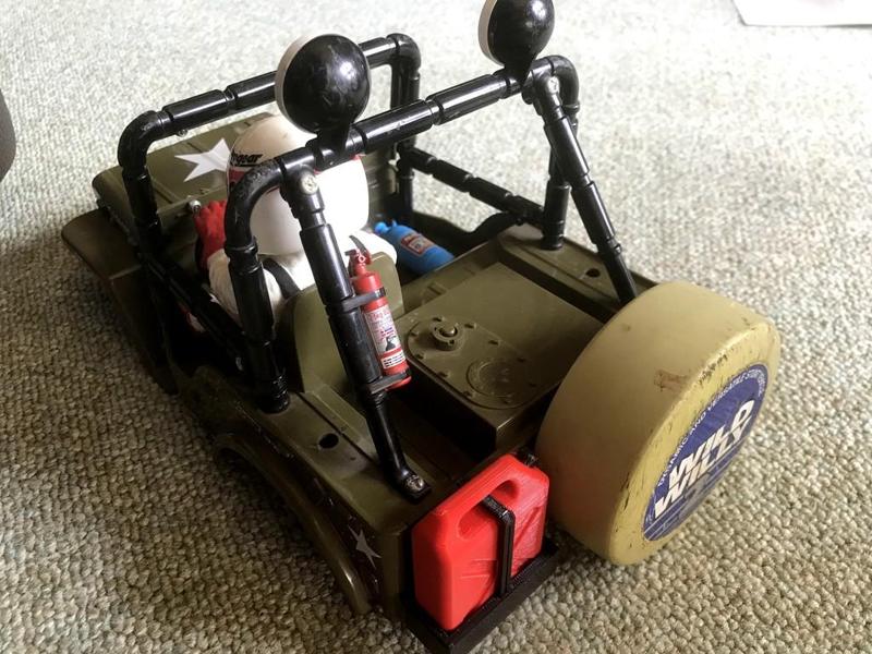 Jerry can for Wild Willy 2 and other 1/10 scale RC car