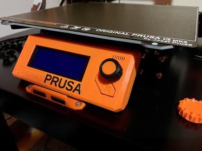Remixed Prusa i3 MK2 LCD Knob in Two Parts for MK3S