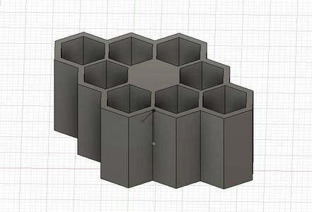 Hex brass punch socket