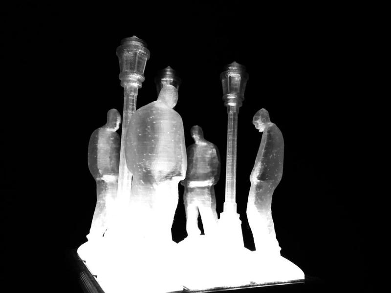 "Out After Dark" Modular LED Lamp