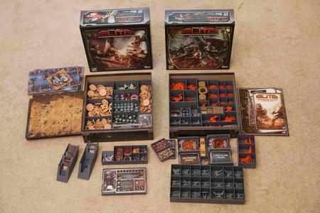 Project: ELITE (CMON ed.) Board Game Insert