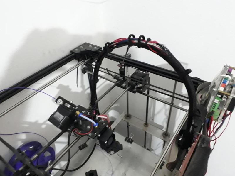 (WIP) Fishing rod like cable holder for FLSUN Cube