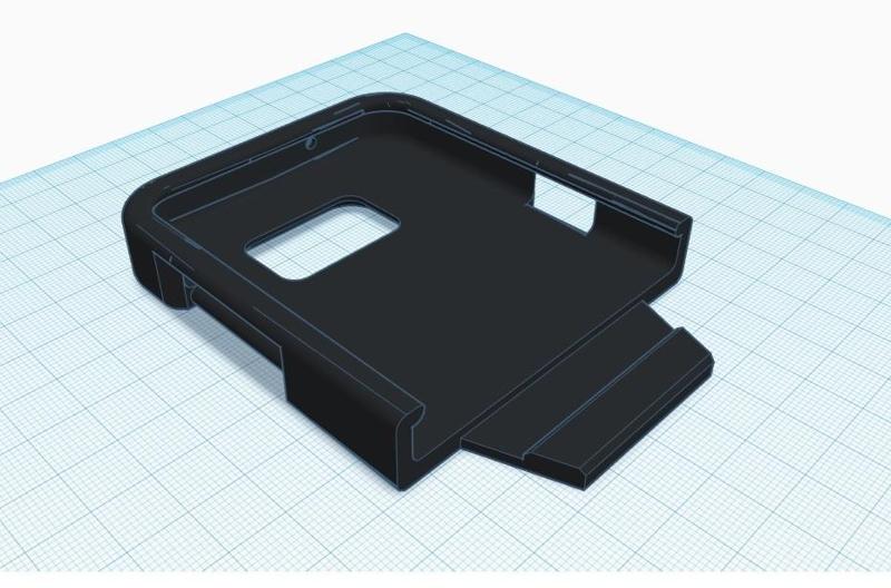phone_case_upper_with_hole_ for_loudspeaker
