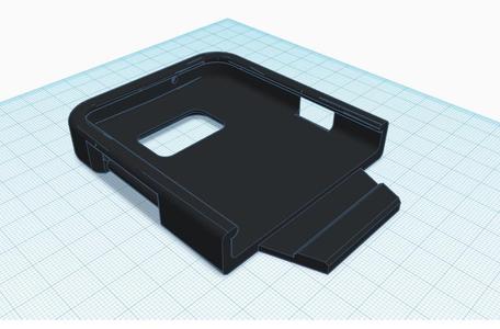 phone_case_upper_with_hole_ for_loudspeaker