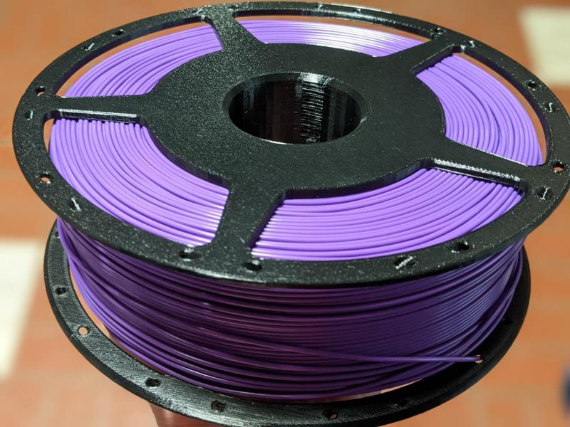 Reusable master spool for Inland or eSUN spooless filament