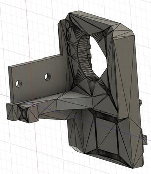 Remixed Frame with BL Touch mount - X-Max (X-Plus) Linear Rail Upgrade: Carriage for Universal Geared Dual Drive Extruder/E3D V6 Hot End