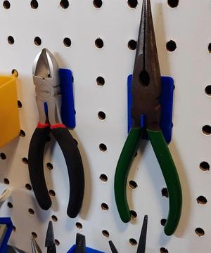 A Different Pegboard Mount for Pliers