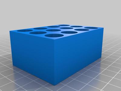 12-Hole Vape Cart Storage Tray
