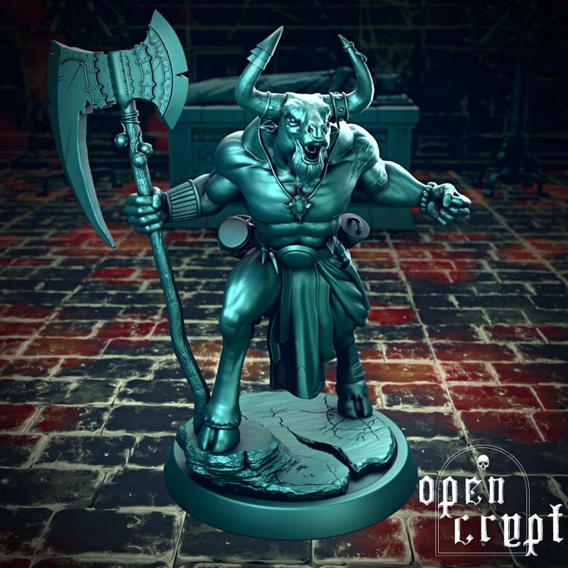 Gherca, Minotaur Barbarian