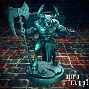 Gherca, Minotaur Barbarian