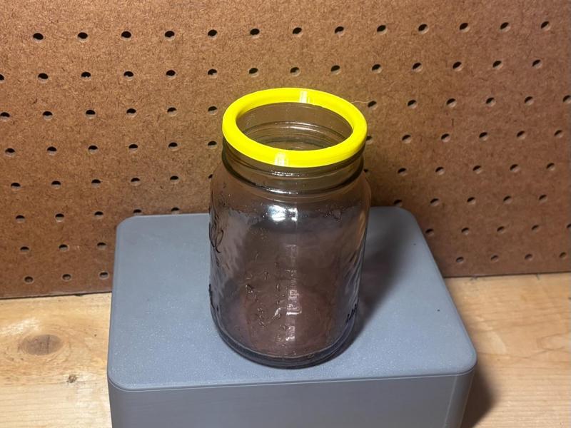 Small Mouth Mason Jar Rim Cover/Ash Tray Converter