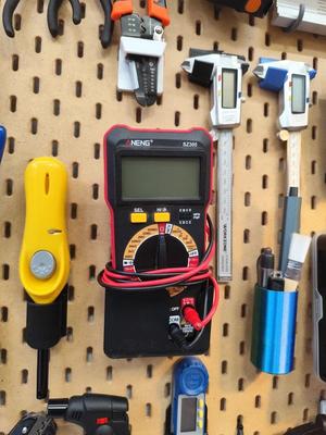 Ikea Skadis multimeter container
