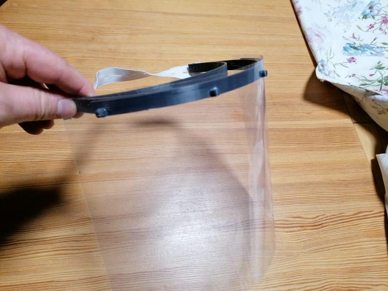 Prusa RC2 maske REMIX 11mm hoch auf a6 löcher angepasst