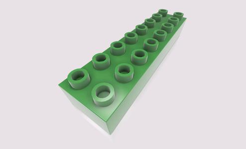 LEGO DUPLO Brick 2x8 - 4199
