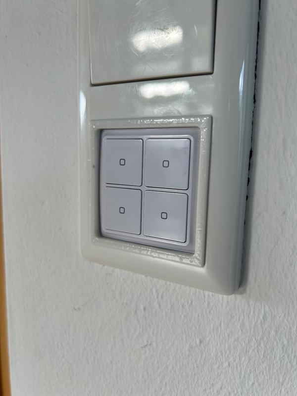 Shelly Wall Switch WS4 Gira 55 Adapter