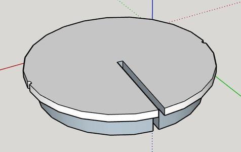 Porter Cable Band Saw Throat Plate