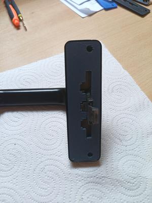 Giesse window handle backplane