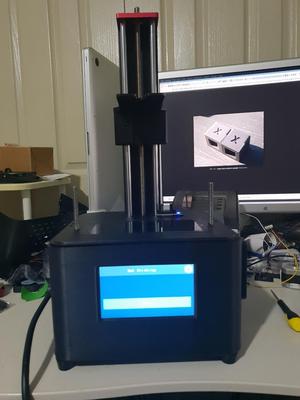 Wanhao D7 ParaLED, 4.3 inch Nextion and nanoDLP Shield v1.1 Upgrade