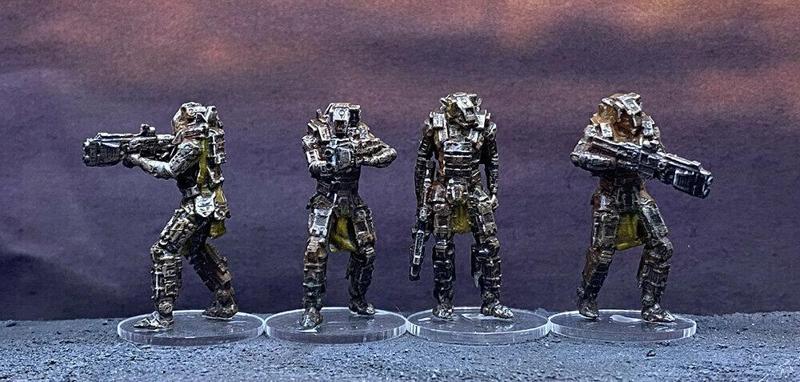 Infantry- Koloss Assault Rifle Team (.STL and .OBJ)