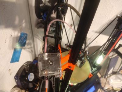 Kossel extruder variable mount