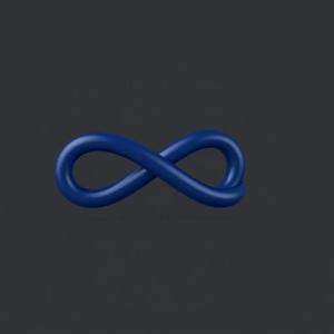 Curved Infinity Knot