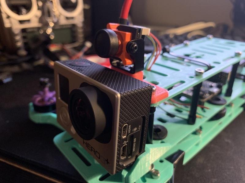 RunCam Micro Swift 3 mount for Hovership MHQ2