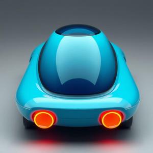 Retro Hovercar Model