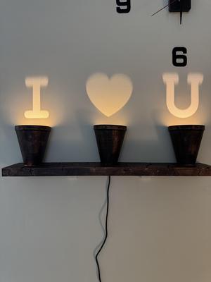 Shadow Shelf Light Pots | 3D Printable STL Set for Custom Shadow Projections