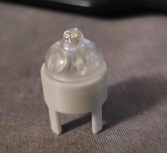 Balloon light holder