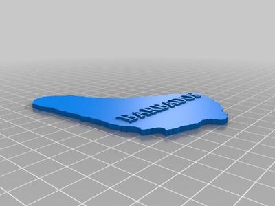 barbados island with title