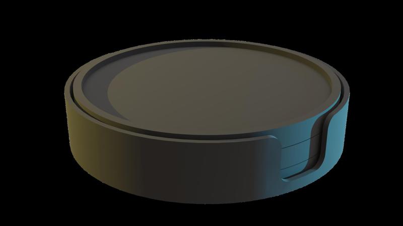 Large Coaster Bundle +holder