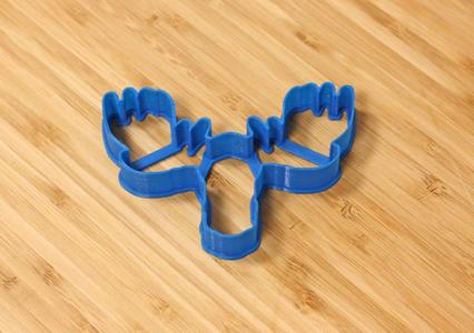 Moose Head Cookie Cutter