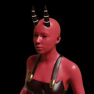 MILLIE'S COSPLAY Button + HORNS