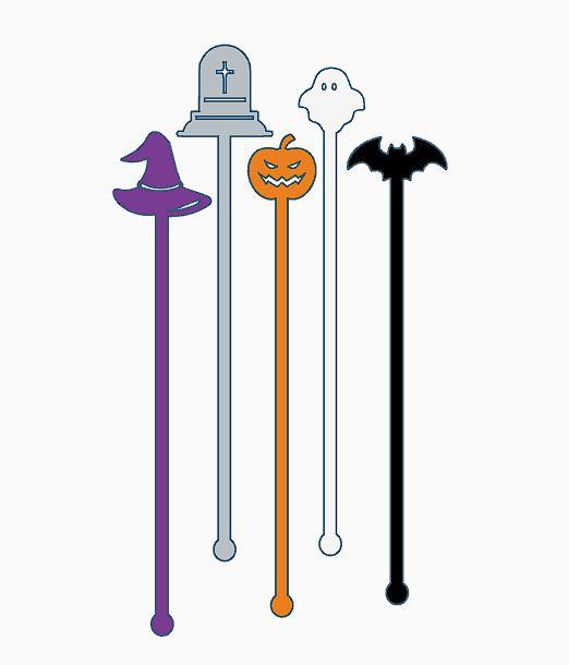 Stirrer - Whisk Pack - Halloween